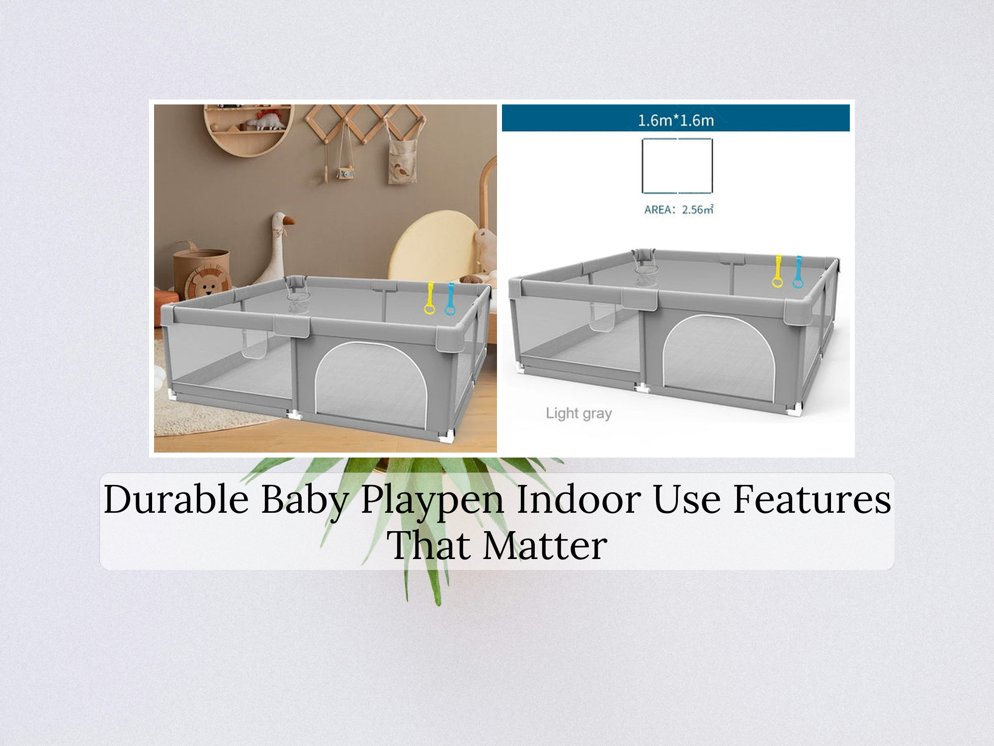 Durable Baby Playpen Indoor Use Features That Matter – KentDO™ Mom & Baby