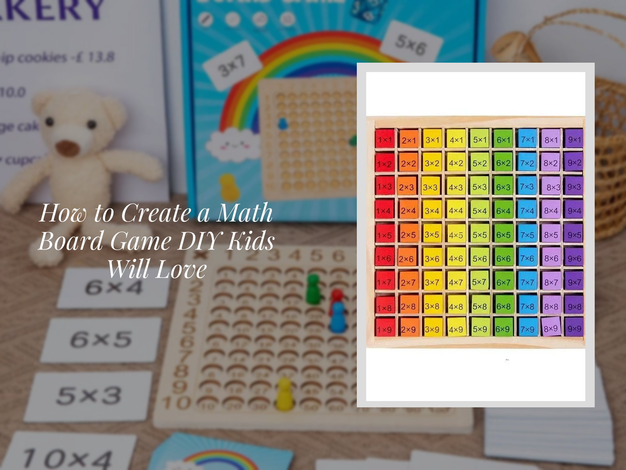 How to Create a Math Board Game DIY Kids Will Love – KentDO™ Mom & Baby