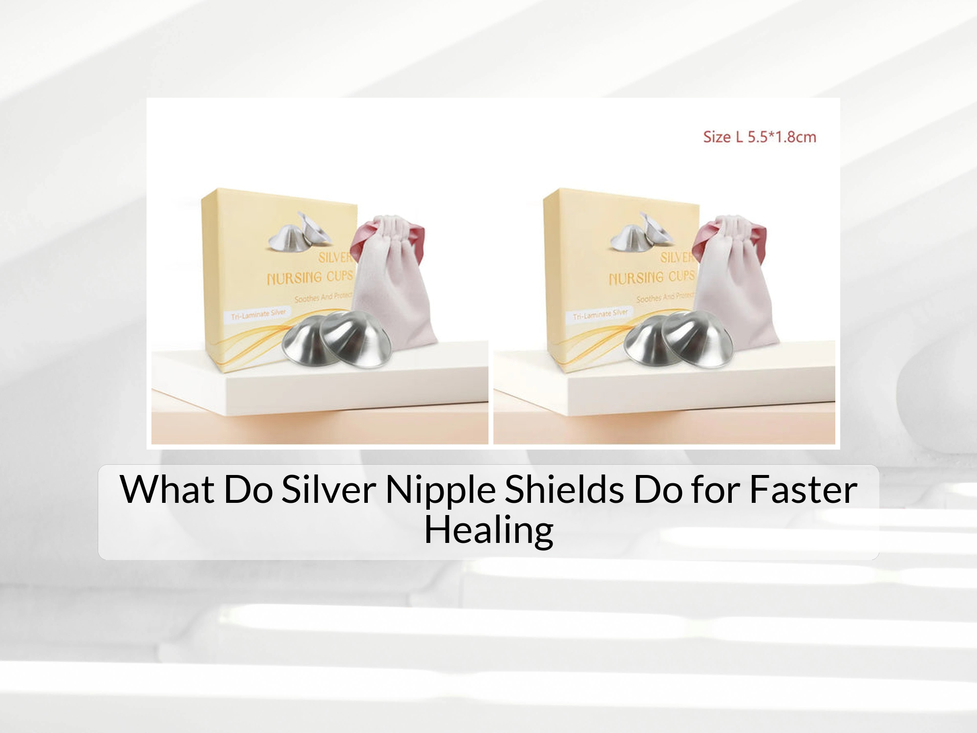 What Do Silver Nipple Shields Do for Faster Healing – KentDO™ Mom & Baby