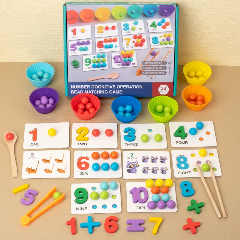 Number Matching Toy for Early Math & Cognitive Learning