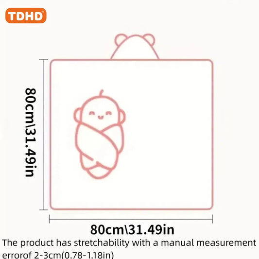 Baby Hooded Bath Towel – Soft, Warm & Fast-Drying Comfort
