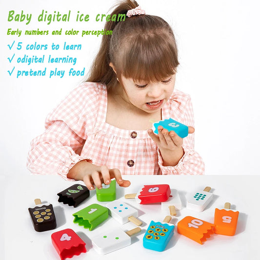 Ice Cream Number Matching Game – Fun Learning Toy for Kids
