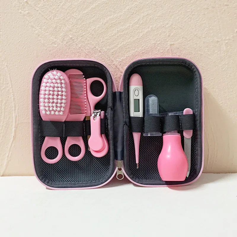 Baby Health Care Kit – 8-Piece Newborn Grooming Set
