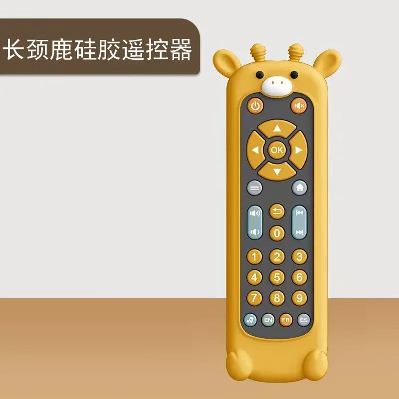 Infant TV Remote Control Toy – Music & Light for Kids