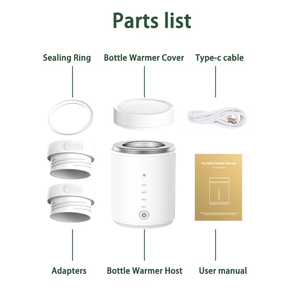 N1 Baby Bottle Warmer – Portable USB Milk Heater