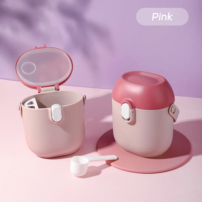 Portable Milk Powder Container – Large Capacity & Travel-Friendly