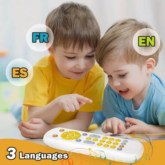 Infant TV Remote Control Toy – Music & Light for Kids