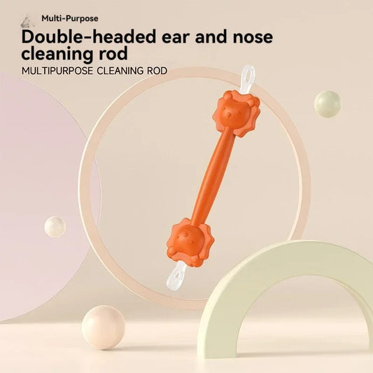 Soft Baby Ear & Nose Cleaner – Gentle Dual-Head Tool