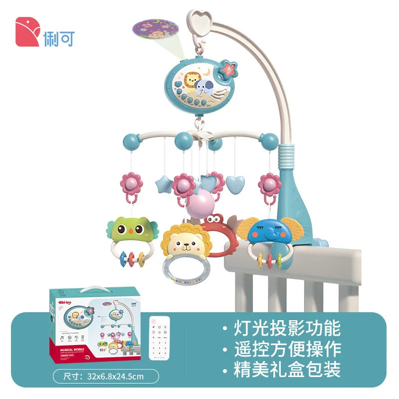 Musical Baby Crib Mobile – Lights, Music & Star Projection