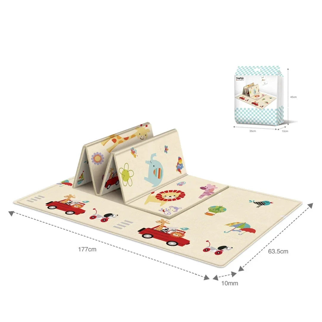 Foldable Baby Play Mat – Safe & Educational Activity Carpet