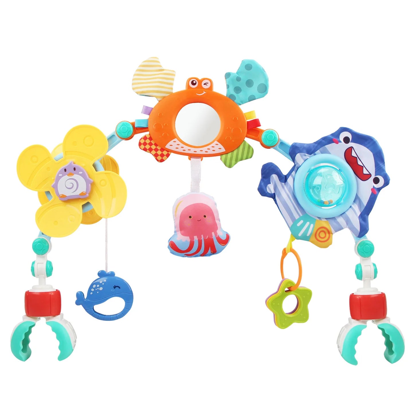 Baby Stroller Activity Arch Toy for Sensory & Motor Skills