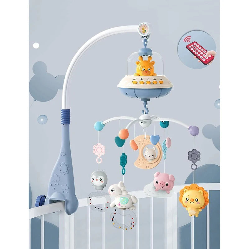 Baby Crib Mobile with Music & Lights – Soothing Sleep Aid