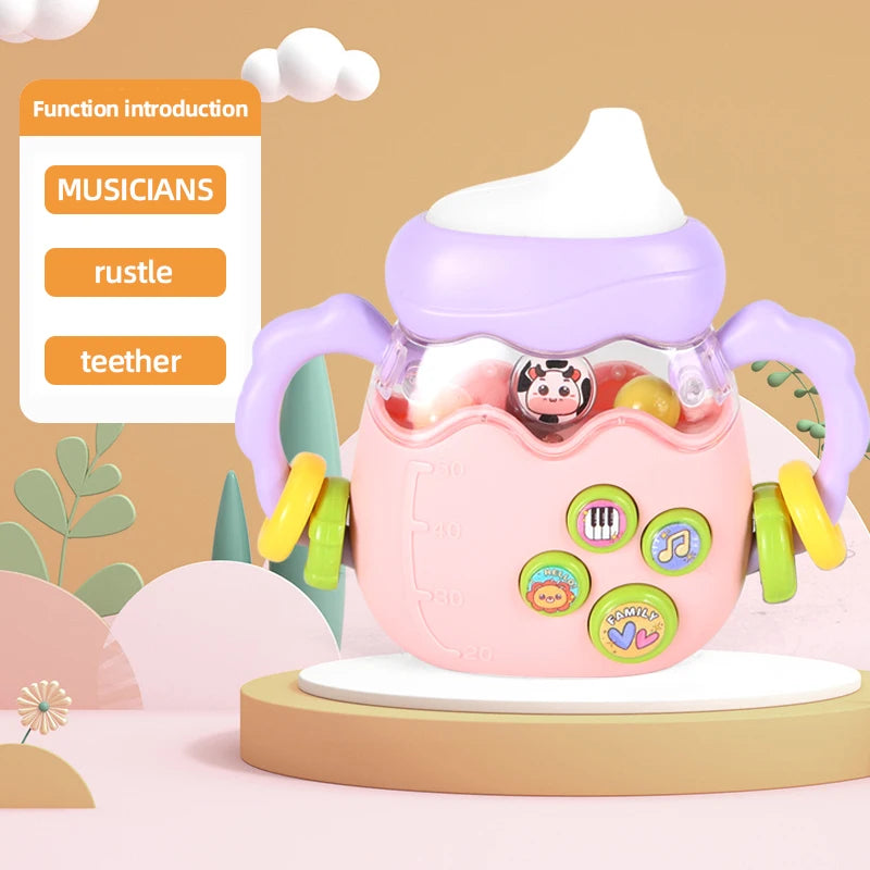 Baby Bottle Rattle Puzzle – Fun Musical Teaser Toy