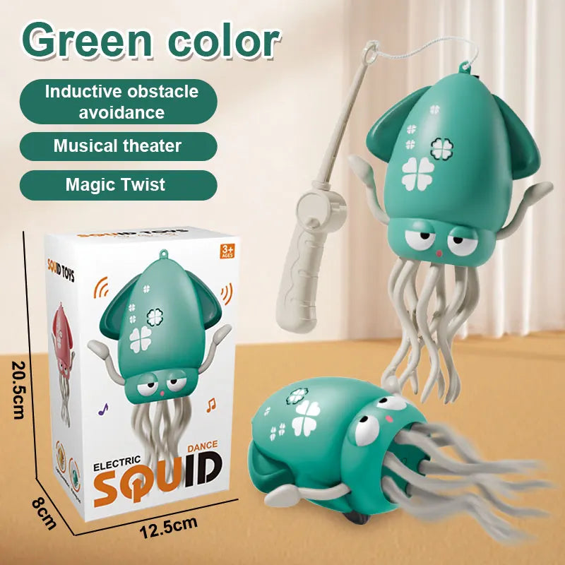 Dancing Octopus Toy – Interactive Music & Light Pet