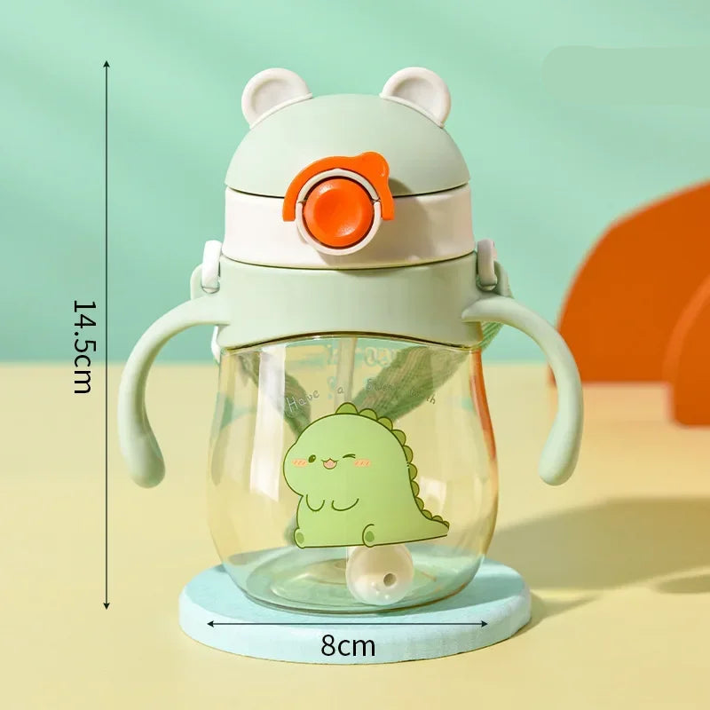 Baby Drinking Cup with Straw – Anti-Choke & Spill-Proof Design