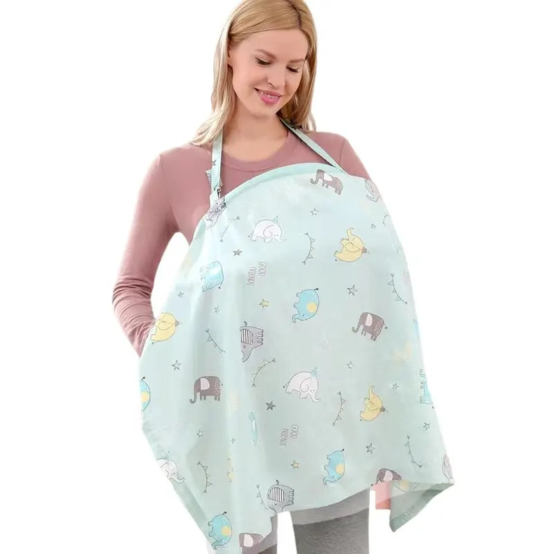 Breathable Nursing Cover – Lightweight Summer Privacy Shield