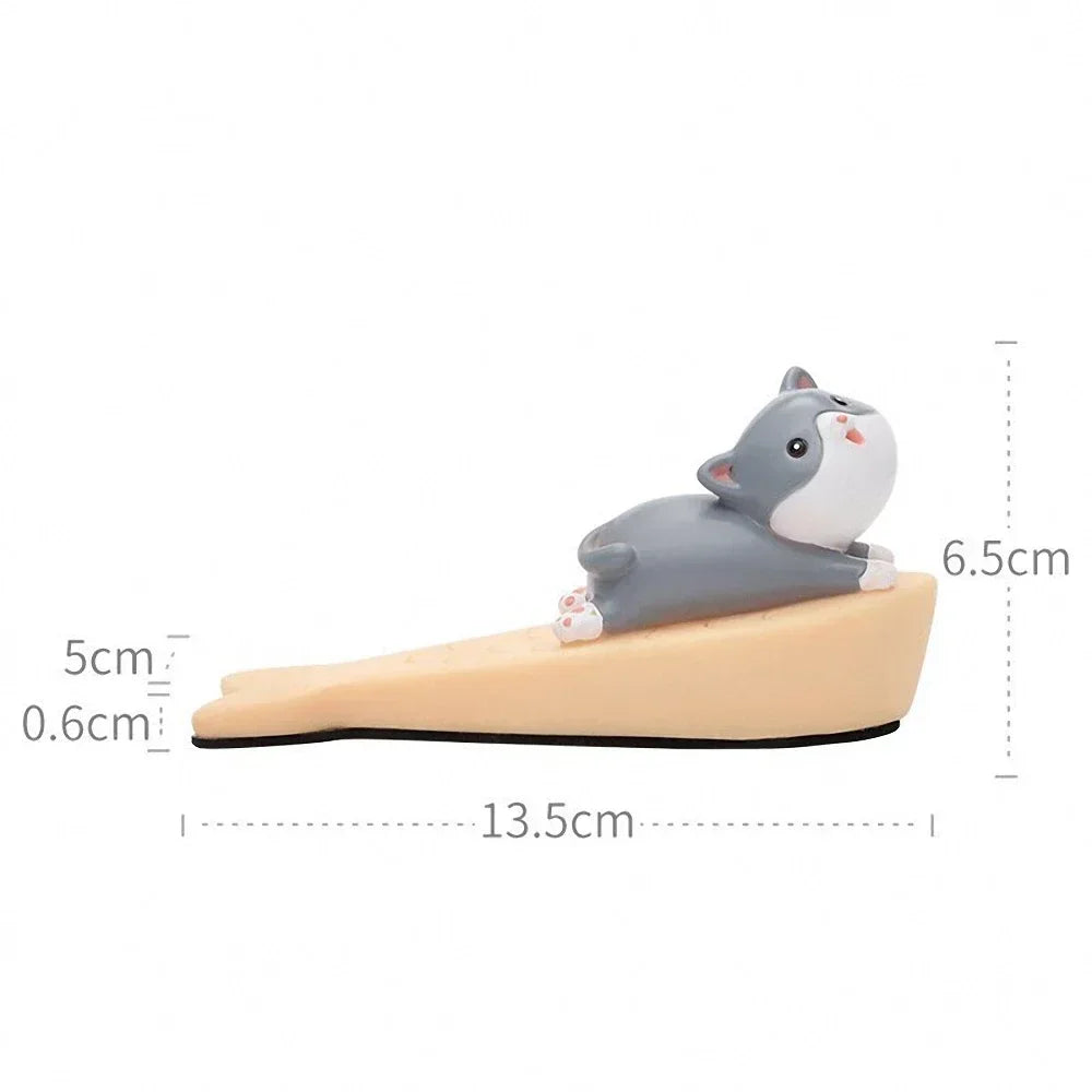Animal Door Stopper Wedge for Child Safety & Door Protection