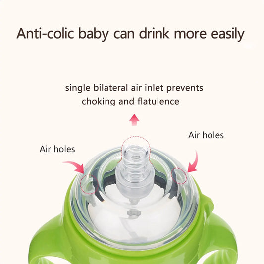 Baby Nano-Silicone Bottle – Breastmilk-Like Soft Feeding