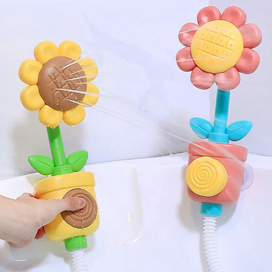 Baby Sunflower Shower Bath Toy – Fun Water Play