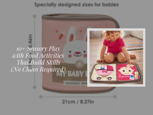 10+ Sensory Play with Food Activities That Build Skills (No Chaos Required)