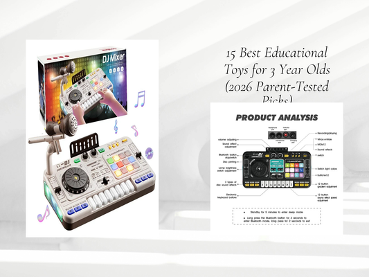 15 Best Educational Toys for 3 Year Olds (2026 Parent-Tested Picks)