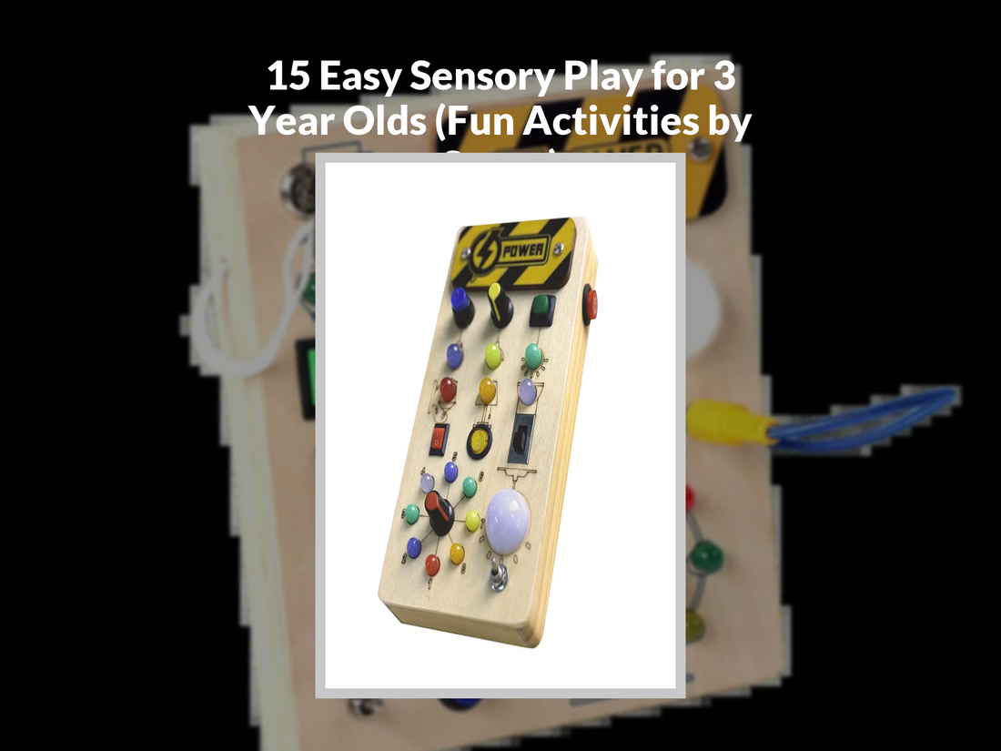 15 Easy Sensory Play for 3 Year Olds (Fun Activities by Sense)