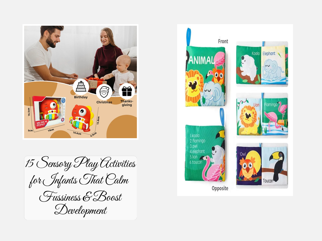 15 Sensory Play Activities for Infants That Calm Fussiness & Boost Development