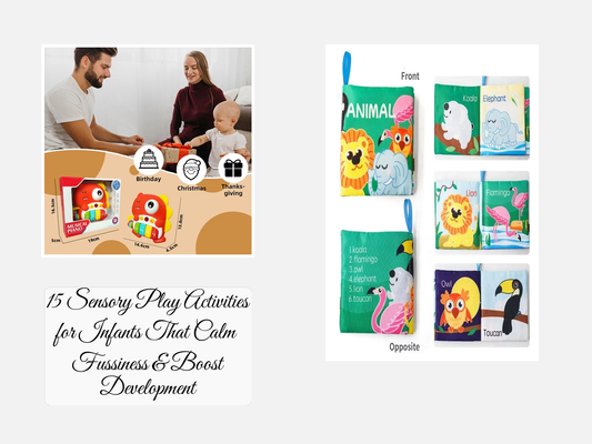 15 Sensory Play Activities for Infants That Calm Fussiness & Boost Development