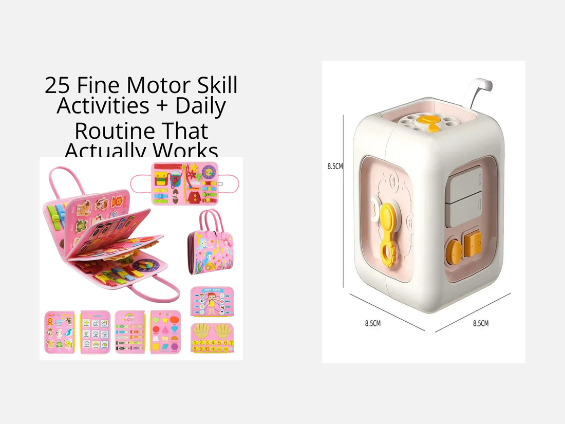 25 Fine Motor Skill Activities + Daily Routine That Actually Works