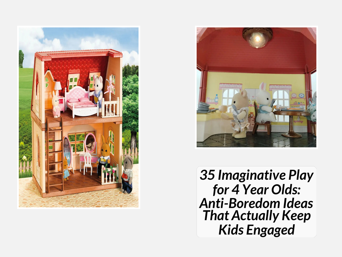 35 Imaginative Play for 4 Year Olds: Anti-Boredom Ideas That Actually Keep Kids Engaged