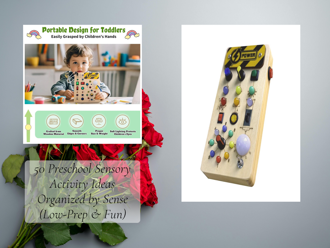 50 Preschool Sensory Activity Ideas Organized by Sense (Low-Prep & Fun)