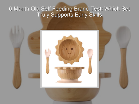 6 Month Old Self Feeding Brand Test: Which Set Truly Supports Early Skills