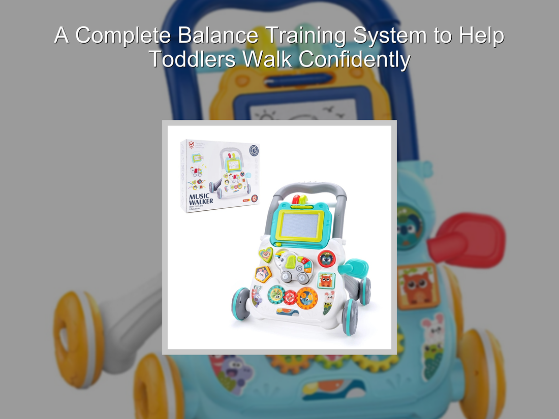 A Complete Balance Training System to Help Toddlers Walk Confidently