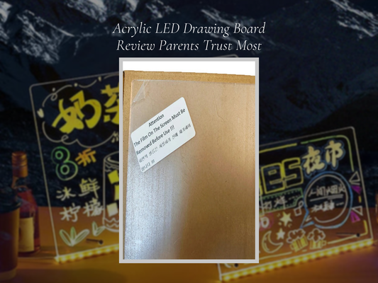 Acrylic LED Drawing Board Review Parents Trust Most