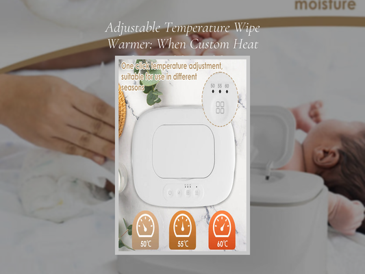 Adjustable Temperature Wipe Warmer: When Custom Heat Settings Matter Most