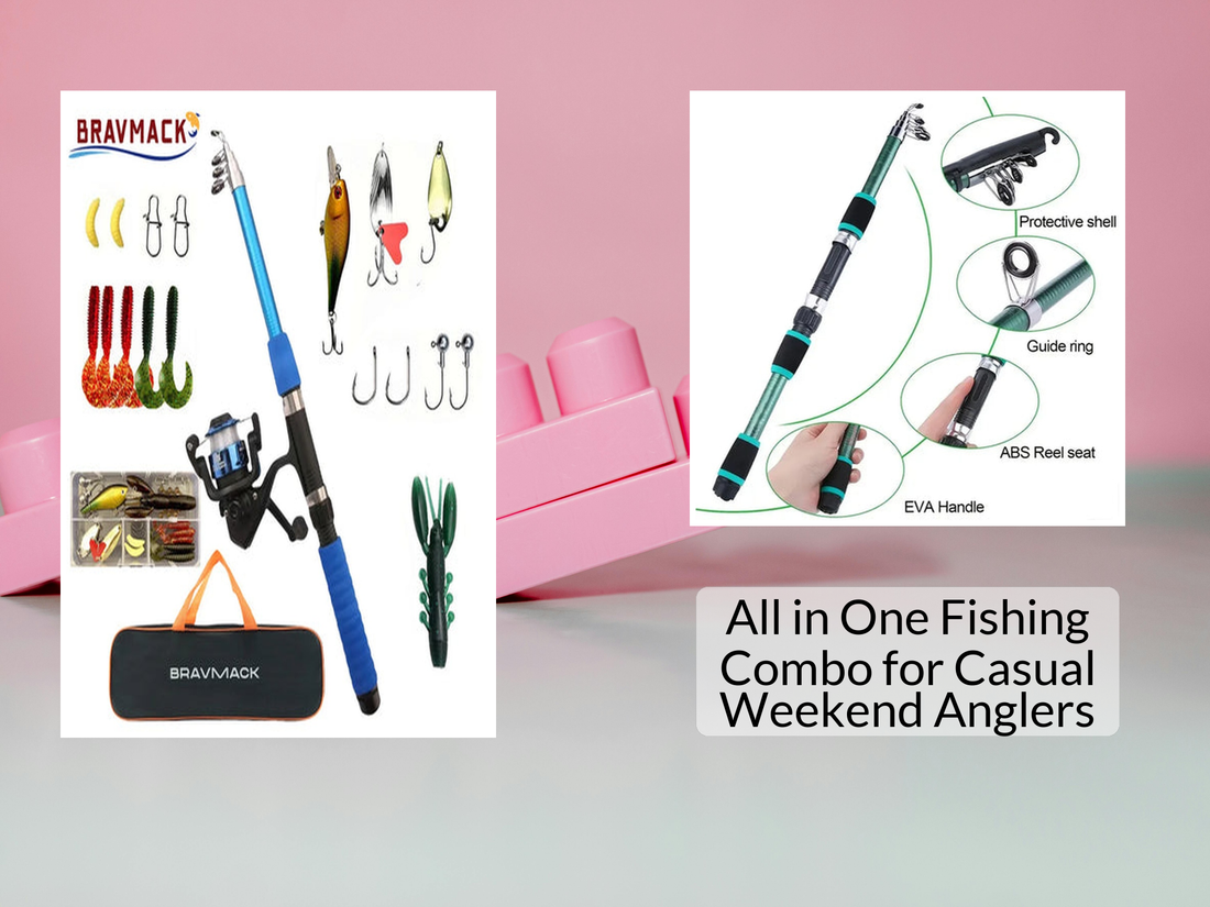 All in One Fishing Combo for Casual Weekend Anglers