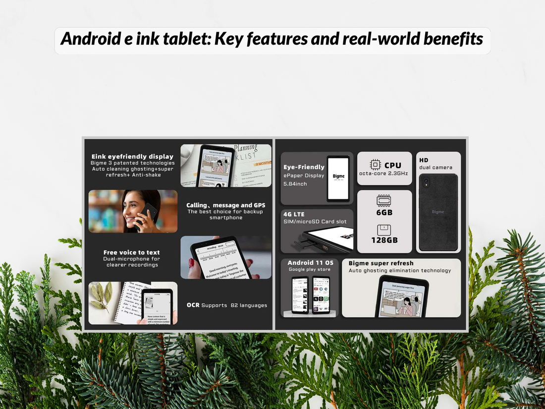 Android e ink tablet: Key features and real-world benefits