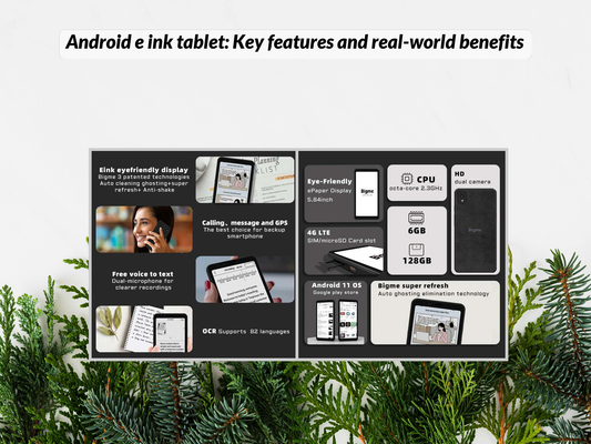 Android e ink tablet: Key features and real-world benefits