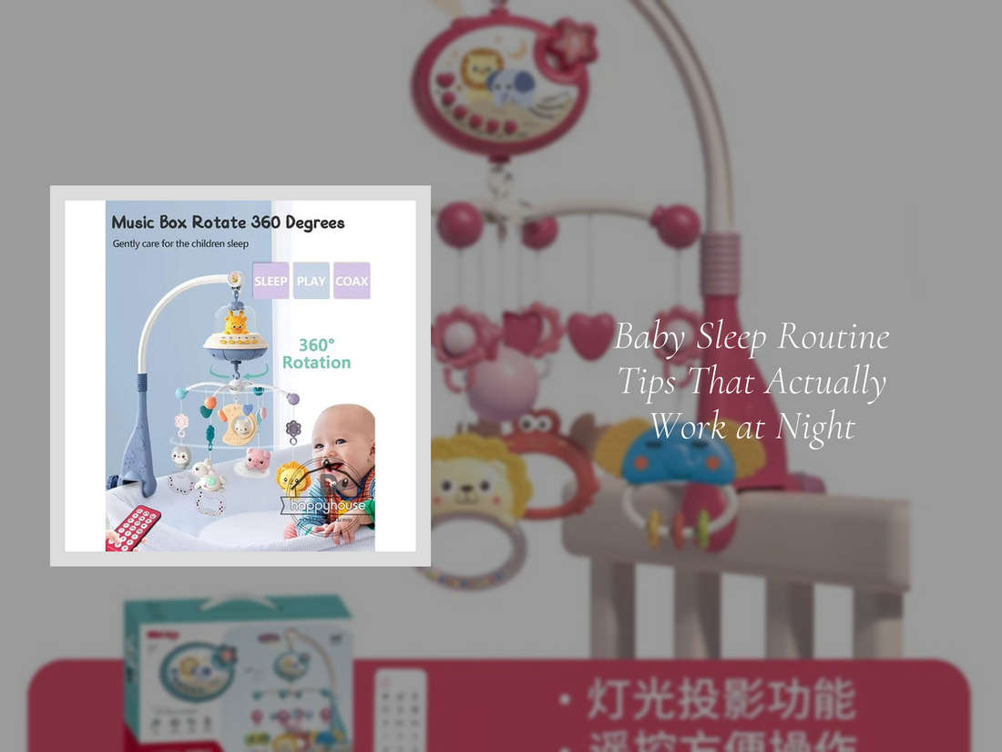 Baby Sleep Routine Tips That Actually Work at Night