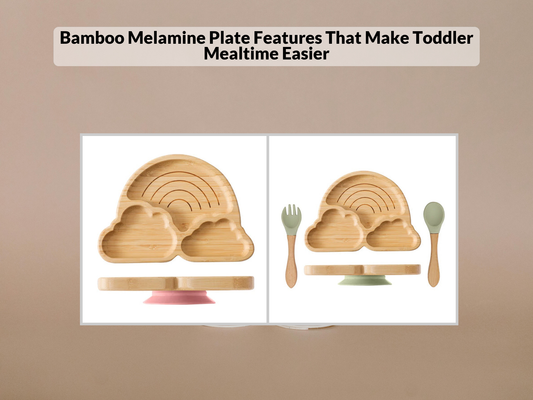 Bamboo Melamine Plate Features That Make Toddler Mealtime Easier