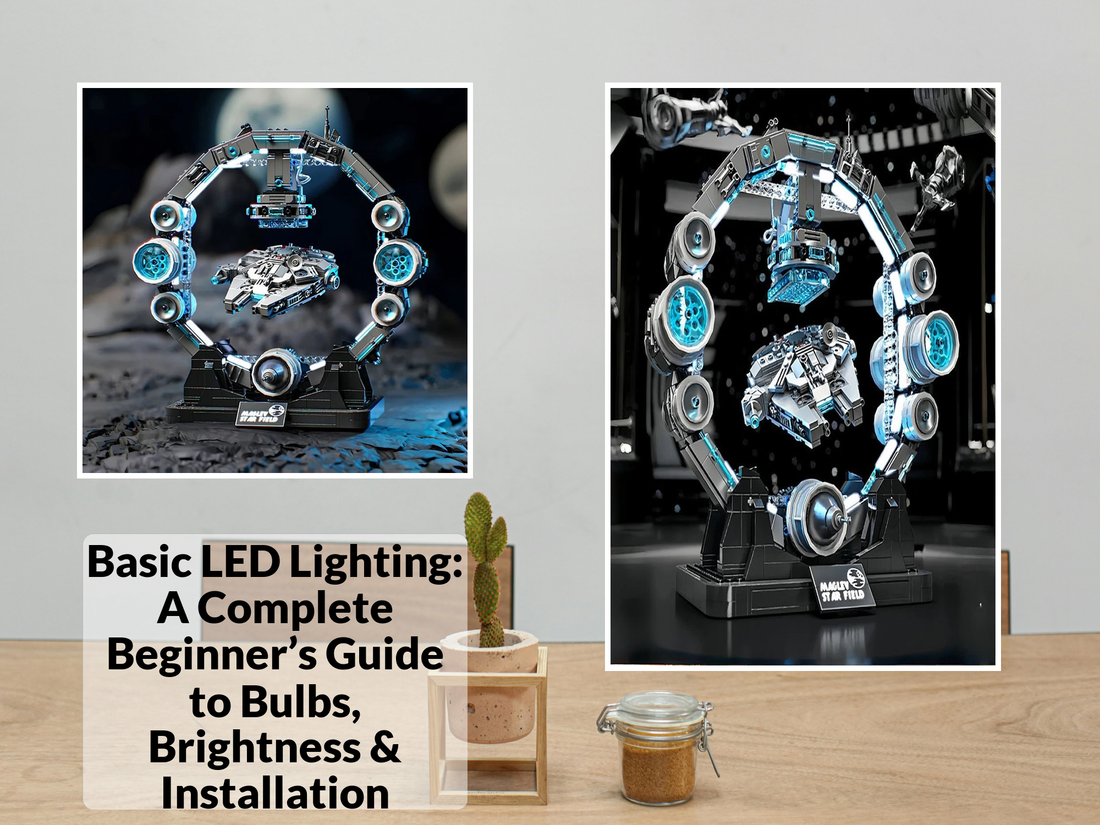 Basic LED Lighting: A Complete Beginner’s Guide to Bulbs, Brightness & Installation
