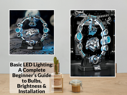 Basic LED Lighting: A Complete Beginner’s Guide to Bulbs, Brightness & Installation