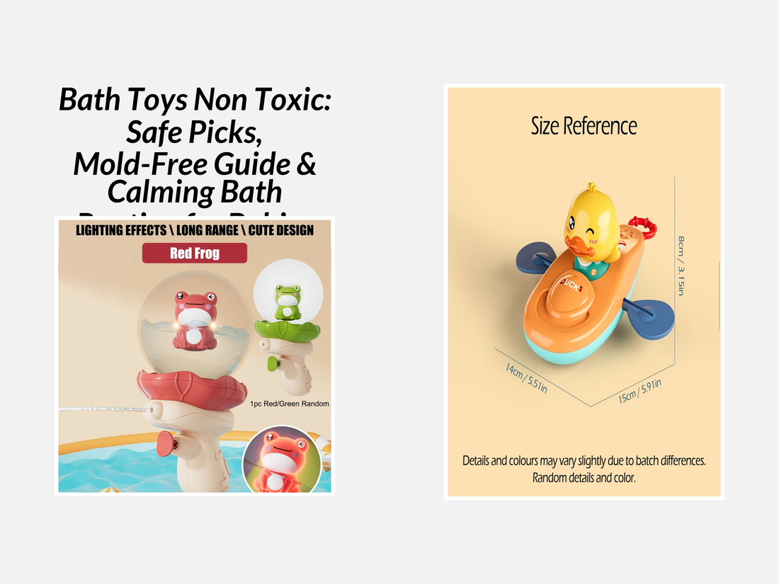 Bath Toys Non Toxic: Safe Picks, Mold-Free Guide & Calming Bath Routine for Babies