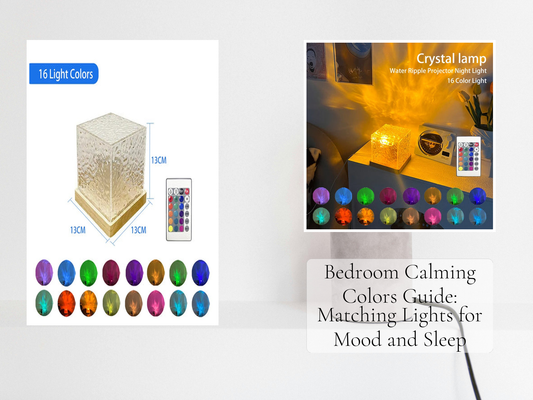 Bedroom Calming Colors Guide: Matching Lights for Mood and Sleep