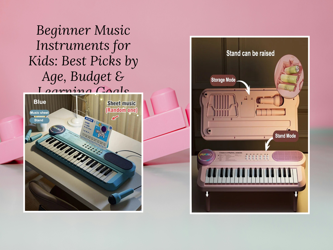 Beginner Music Instruments for Kids: Best Picks by Age, Budget & Learning Goals (2026 Guide)
