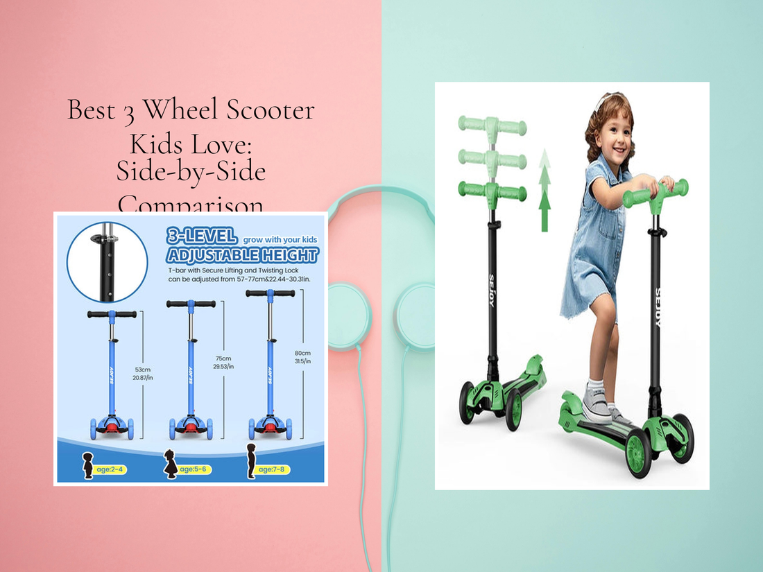 Best 3 Wheel Scooter Kids Love: Side-by-Side Comparison