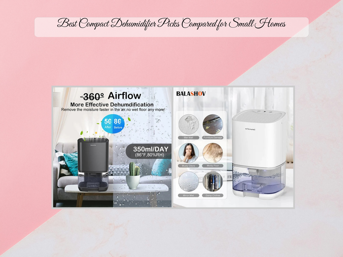 Best Compact Dehumidifier Picks Compared for Small Homes