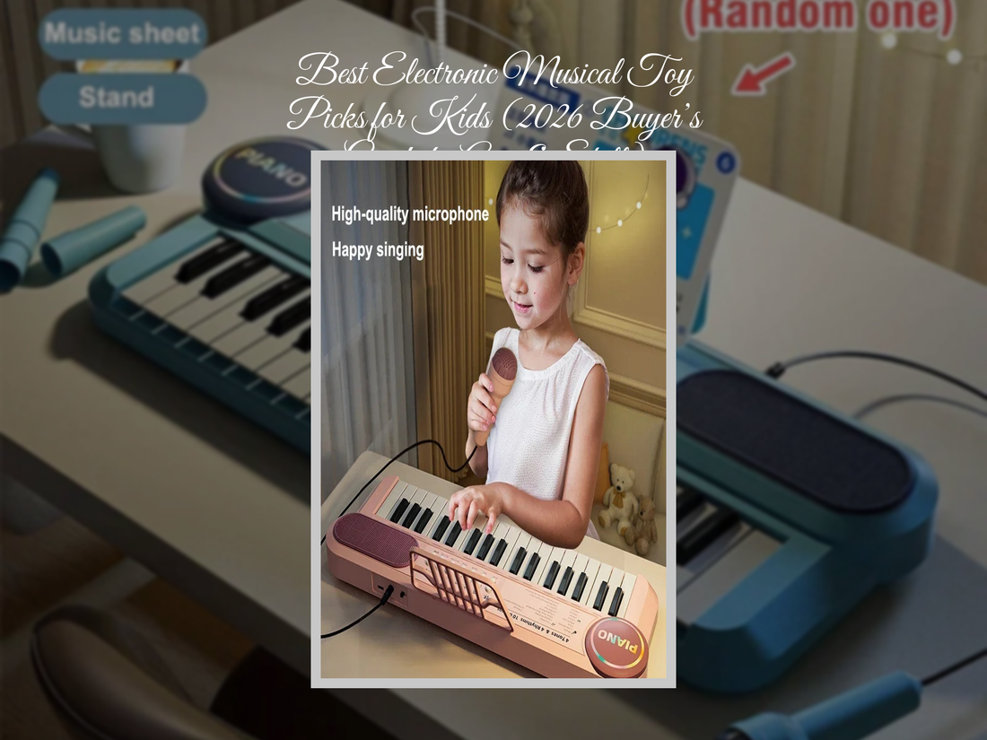 Best Electronic Musical Toy Picks for Kids (2026 Buyer’s Guide by Age & Skill)