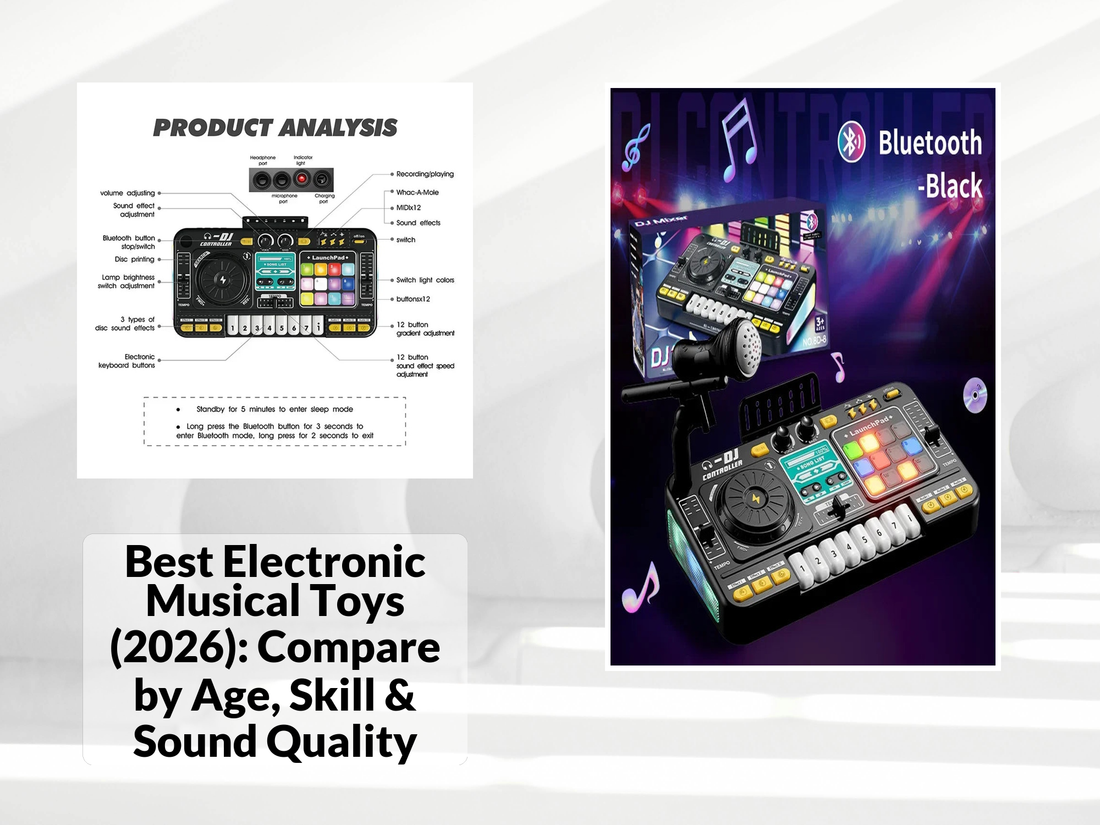 Best Electronic Musical Toys (2026): Compare by Age, Skill & Sound Quality