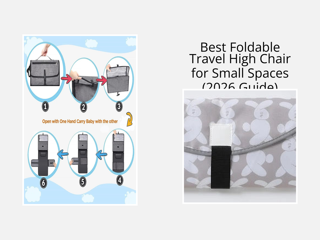 Best Foldable Travel High Chair for Small Spaces (2026 Guide)